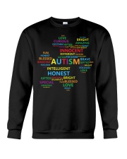 Puzzle piece autism Crewneck Sweatshirt thumbnail