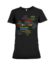 Puzzle piece autism Premium Fit Ladies Tee thumbnail