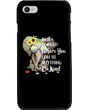 Elephant autism awareness be anything be kind Phone Case thumbnail