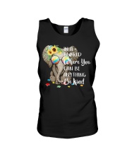 Elephant autism awareness be anything be kind Unisex Tank thumbnail