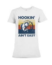 Fishing Ain't Easy-edit Premium Fit Ladies Tee tile