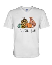 Pit Bull V-Neck T-Shirt thumbnail