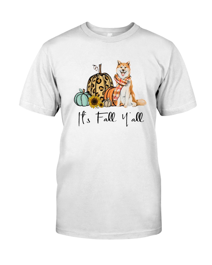 Dog Fall Akita Classic T-Shirt