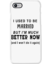 I Used To Be Married But I'm Much Better Now Phone Case tile