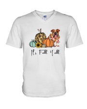 Bulldog V-Neck T-Shirt thumbnail