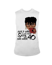 July Girl I Love Being Sexy And Over 40 Sleeveless Tee tile