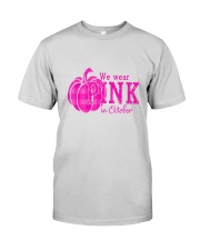 Breast Cancer We wear pink in october Premium Fit Mens Tee thumbnail