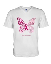 Breast Cancer V-Neck T-Shirt thumbnail