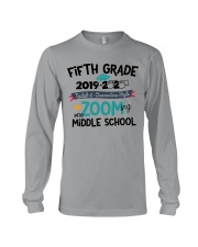 5TH GRADE ZOOMING INTO MIDDLE SCHOOL Long Sleeve Tee tile