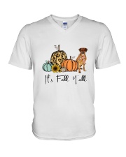 Rhodesian Ridgeback V-Neck T-Shirt thumbnail