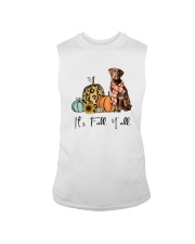 Chocolate Labrador Sleeveless Tee thumbnail