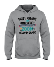 1ST GRADE ZOOMING INTO 2ND GRADE Hooded Sweatshirt tile