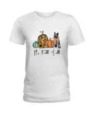Norwegian Elkhound Ladies T-Shirt thumbnail