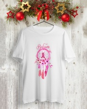 Breast Cancer Classic T-Shirt lifestyle-holiday-crewneck-front-2