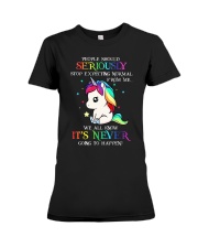 People Should Seriously Premium Fit Ladies Tee tile