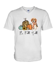 Beagle V-Neck T-Shirt thumbnail