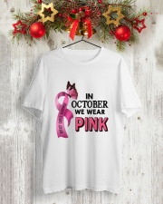 Breast Cancer Classic T-Shirt lifestyle-holiday-crewneck-front-2