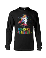 Family Pre-school Magical QUYT Black Long Sleeve Tee tile