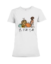 German Shorthaired Pointer Premium Fit Ladies Tee thumbnail