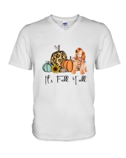 Cocker Spaniel V-Neck T-Shirt thumbnail