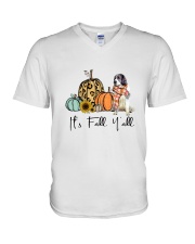 Pyrenean Mastiff V-Neck T-Shirt thumbnail