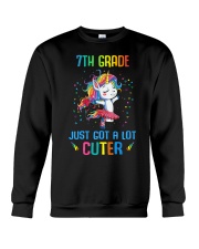 Unicorn 7th Grade Cuter Crewneck Sweatshirt tile