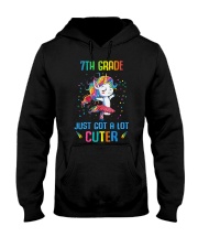 Unicorn 7th Grade Cuter Hooded Sweatshirt tile