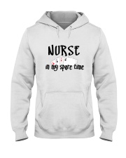 Nurse In My Spare Time Hooded Sweatshirt thumbnail