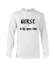 Nurse In My Spare Time Long Sleeve Tee thumbnail