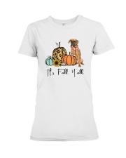 Boxer dog Premium Fit Ladies Tee thumbnail