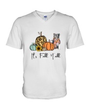 Staffie V-Neck T-Shirt thumbnail