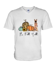 Belgian Malinois V-Neck T-Shirt thumbnail