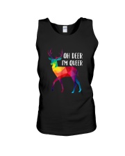 Oh Deer I'm Queer Unisex Tank tile
