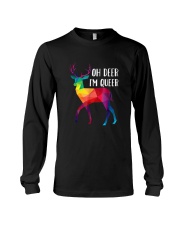Oh Deer I'm Queer Long Sleeve Tee tile