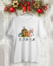 Samoyed Classic T-Shirt lifestyle-holiday-crewneck-front-2