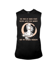 The Path Of Inner Peace Begins With Four Sleeveless Tee tile