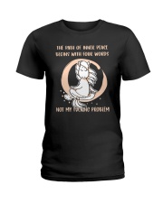 The Path Of Inner Peace Begins With Four Ladies T-Shirt tile
