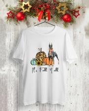 Doberman Classic T-Shirt lifestyle-holiday-crewneck-front-2