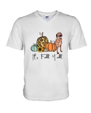 Chesapeake Retriever V-Neck T-Shirt thumbnail