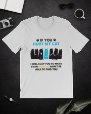Unlimited Edition - If you hurt my cat Classic T-Shirt lifestyle-mens-crewneck-front-16