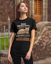 Love Cats and was born in November Classic T-Shirt apparel-classic-tshirt-lifestyle-06