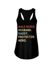 Nurse Ladies Flowy Tank tile