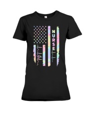 Nurse Premium Fit Ladies Tee tile