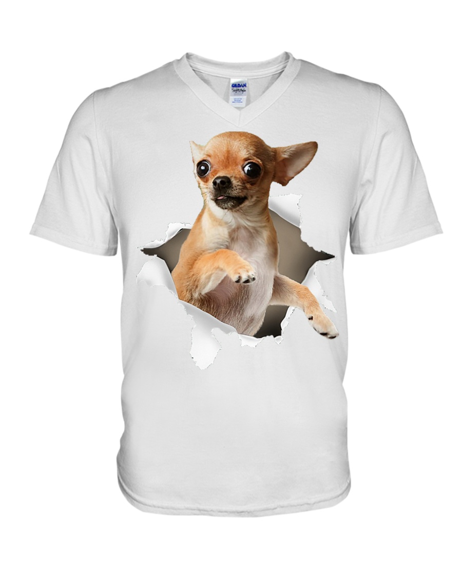 Chihuahua V-Neck T-Shirt