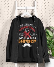 Barber Crewneck Sweatshirt custom-crewneck-sweatshirt-lifestyle-front-161