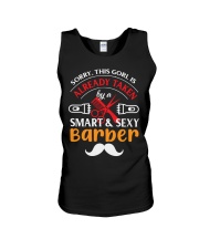 Barber Unisex Tank tile