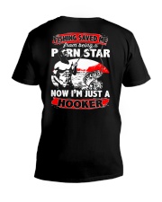Fishing Saved Me From Being A Porn Star V-Neck T-Shirt thumbnail