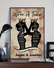 Personalized We Are A Team whatever you lack wife 16x24 Poster lifestyle-poster-2