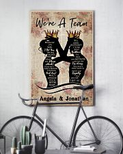 Personalized We Are A Team whatever you lack wife 16x24 Poster lifestyle-poster-7