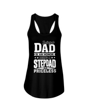 being step dad is priceless Ladies Flowy Tank thumbnail